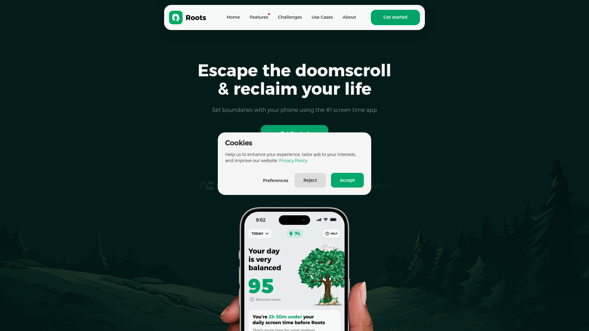 Roots screenshot