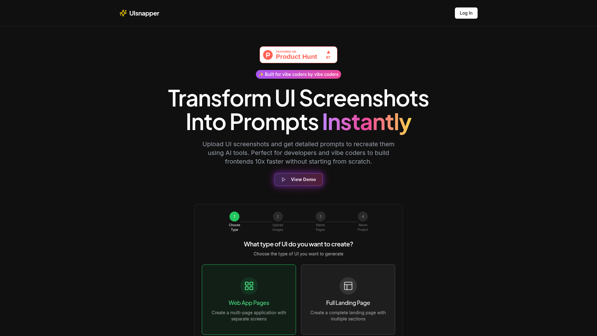 UIsnapper screenshot
