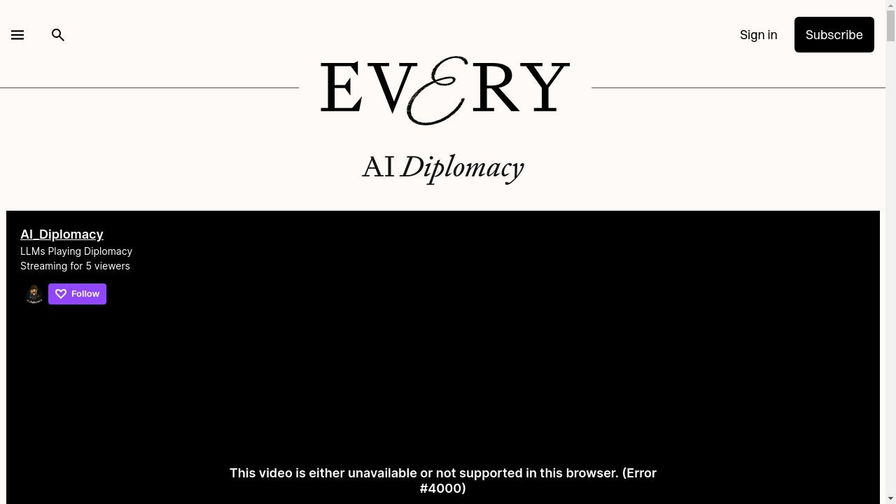 AI Diplomacy screenshot