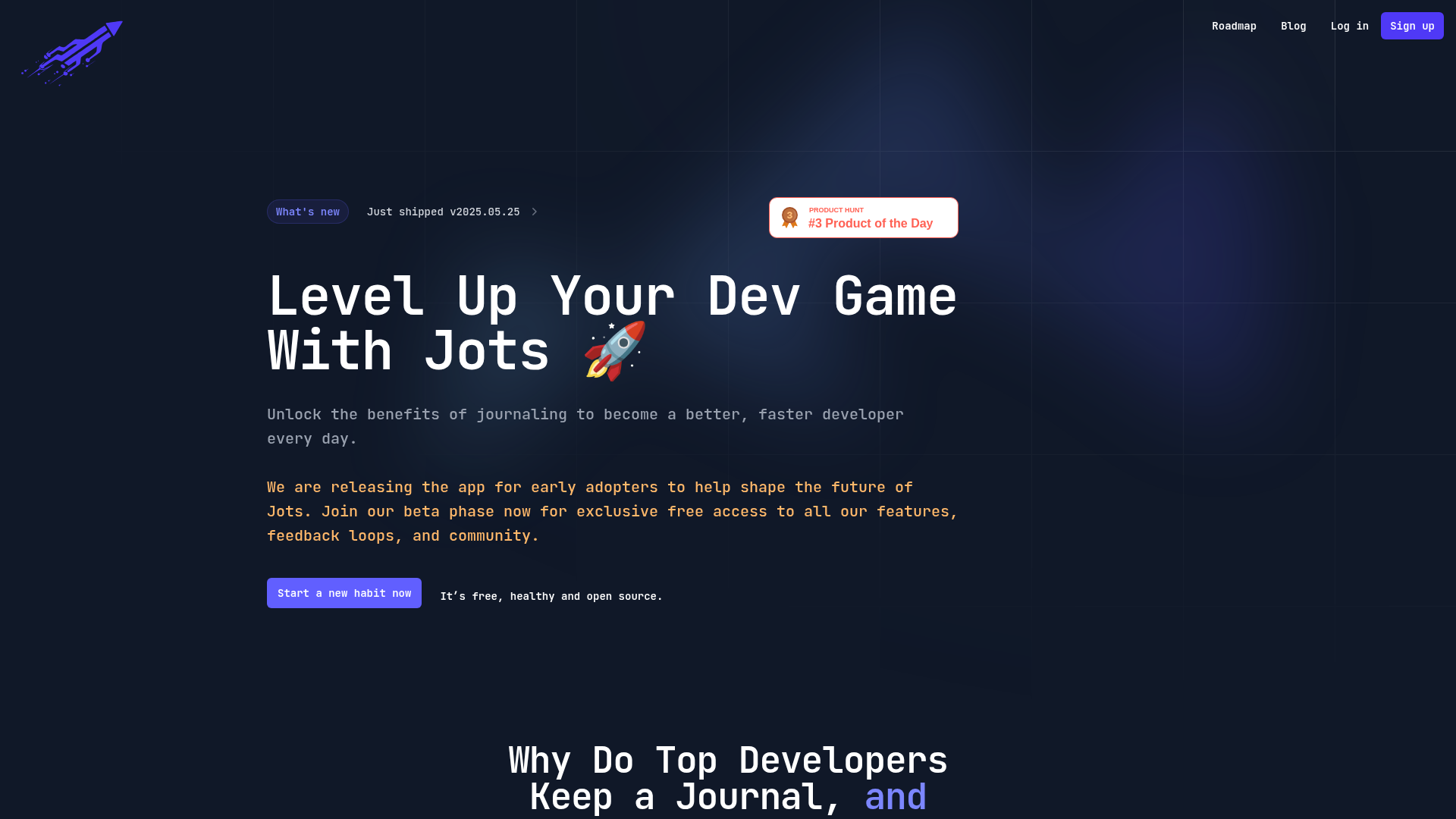 Jots screenshot