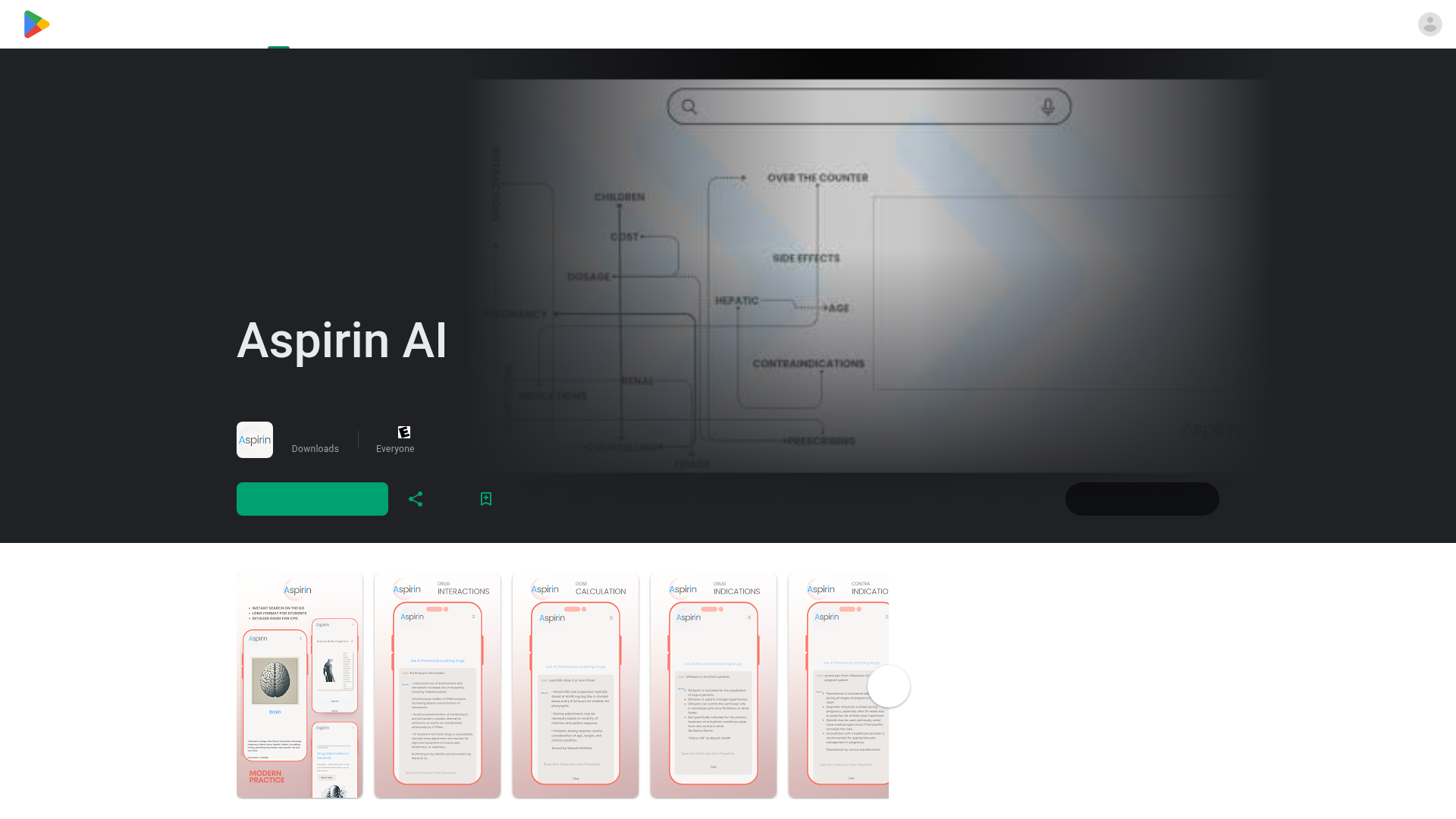 Aspirin AI screenshot