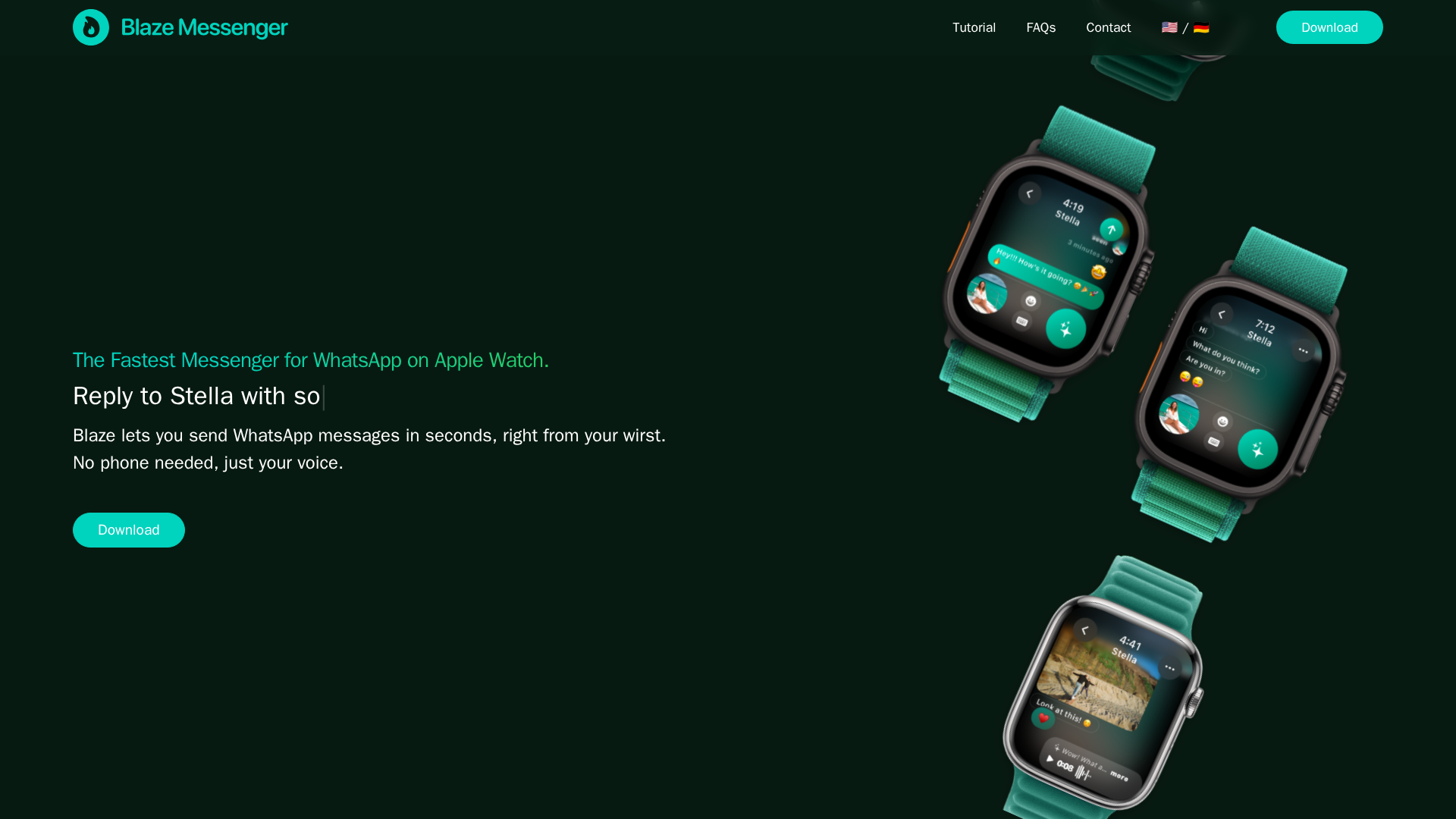 Blaze Messenger screenshot