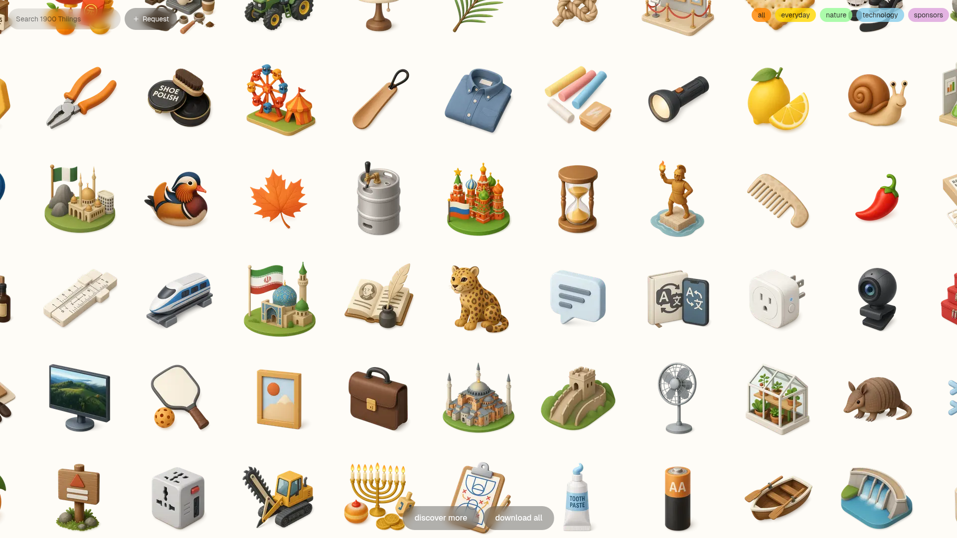 The Thiings Collection screenshot