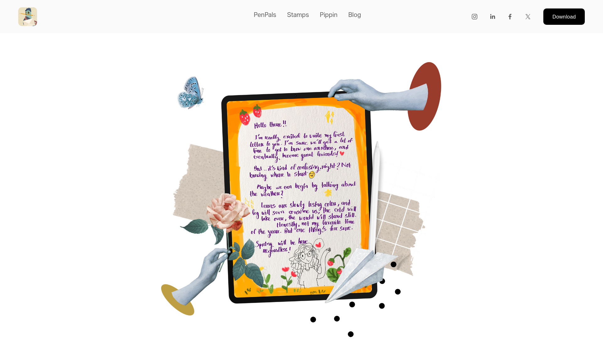 Lettre screenshot