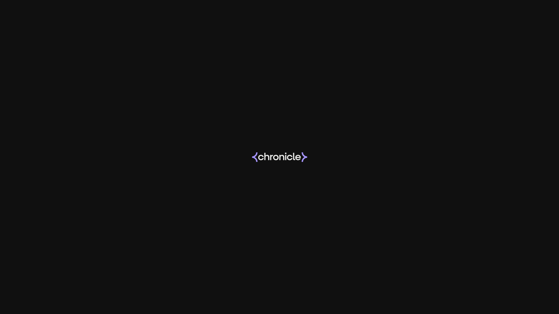 Chronicle screenshot