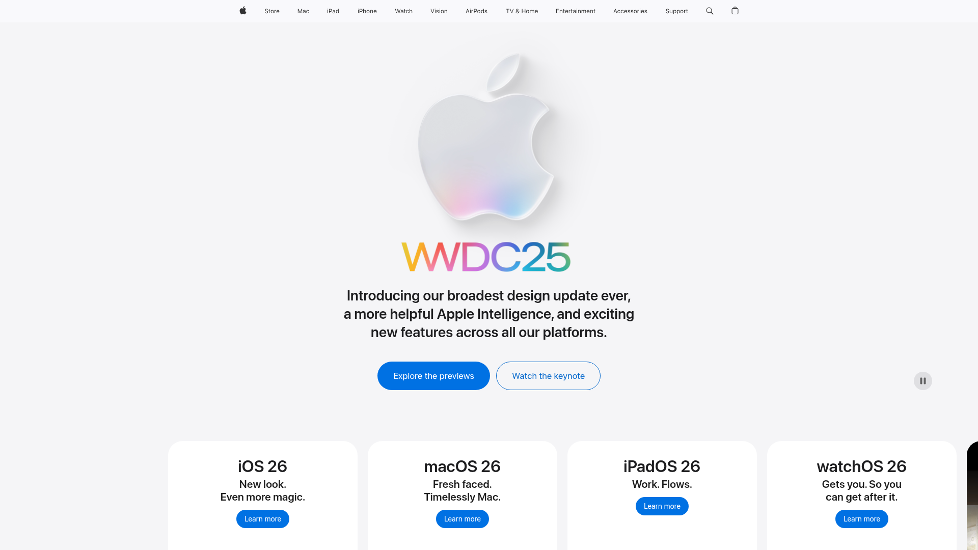 Apple screenshot