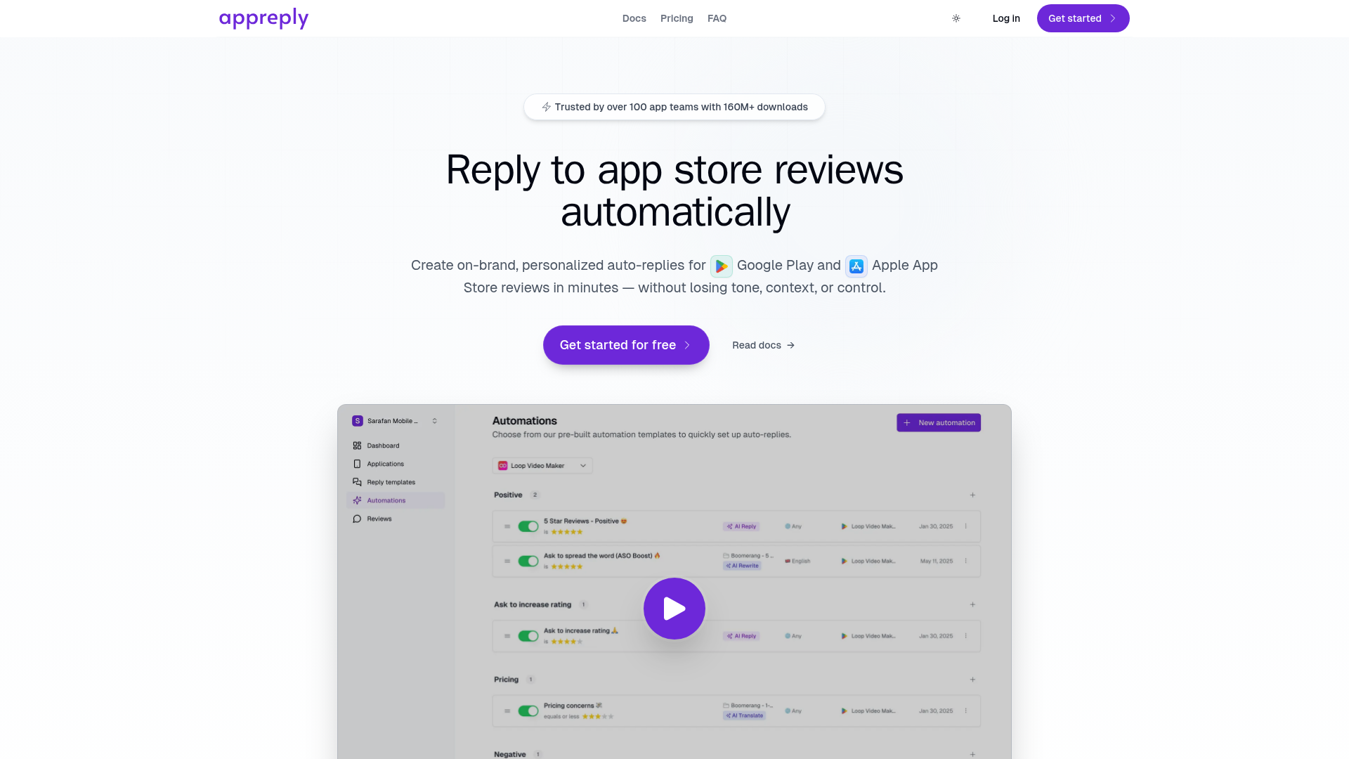 AppReply screenshot
