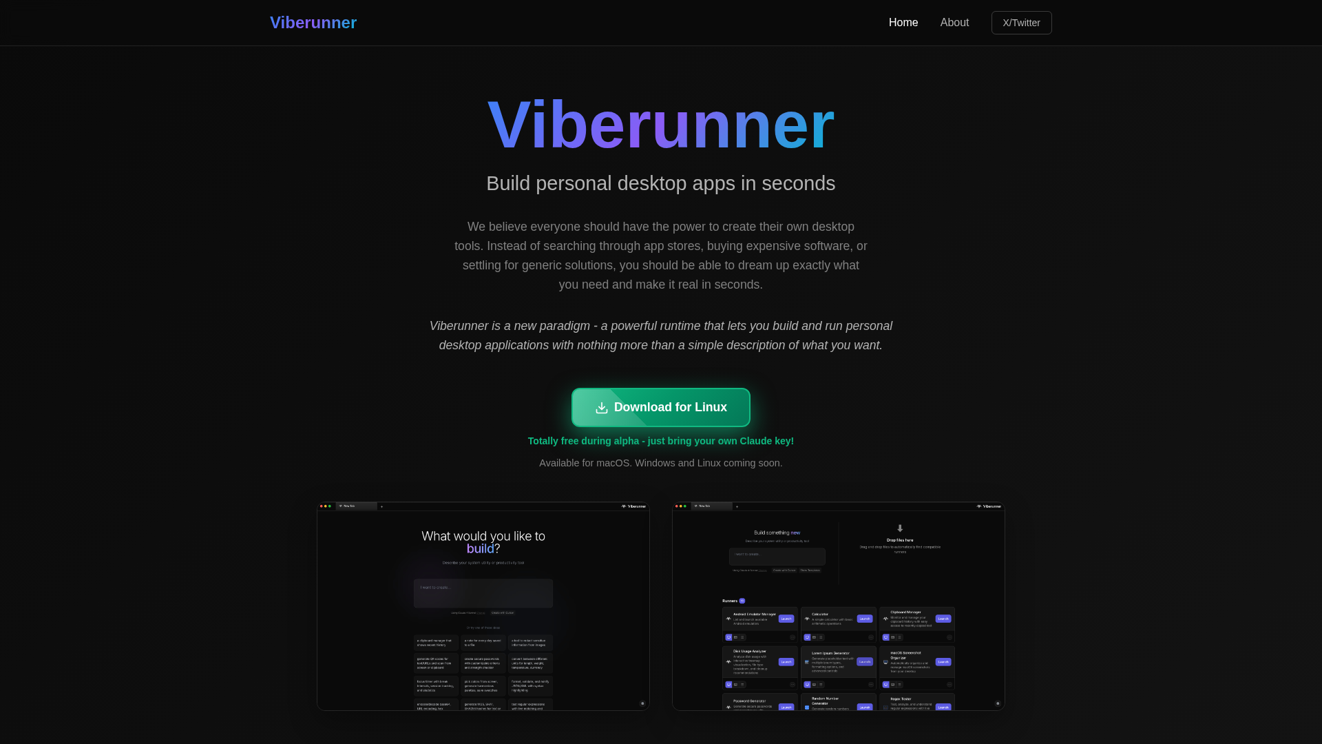Viberunner screenshot